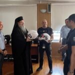 Δωρέα σαράντα κρανών μοτοσικλέτας στην ομάδα ΔΙ.ΑΣ. από την Ι. Μ. Λαρίσης
