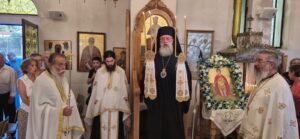 Πανηγυρικός Εσπερινός του Αγίου Φανουρίου του νεοφανούς στον Ωρωπό