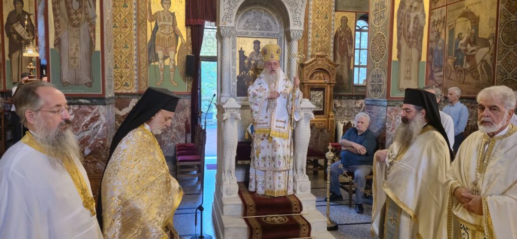 Η εορτή της Θείας Μεταμορφώσεως στην Ι. Μ. Κηφισίας