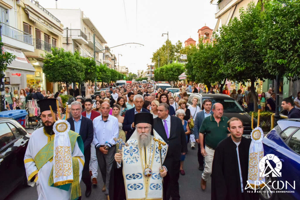 Μεθέορτος Εσπερινός και Λιτανεία στον Ι. Ν. Μεταμορφώσεως του Σωτήρος Μοσχάτου