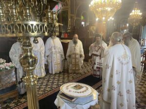 Μνημόσυνο για τον Θεσσαλονίκης Άνθιμο στην Χίο