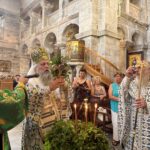 Η Ύψωση του Τιμίου Σταυρού στο Ιερό Προσκύνημα Παναγίας Εκατονταπυλιανής Πάρου