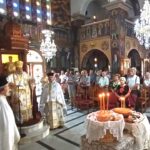 Ο Μεσσηνίας Χρυσόστομος στον Ιερό Ναό Γενεθλίου της Θεοτόκου Φαρών