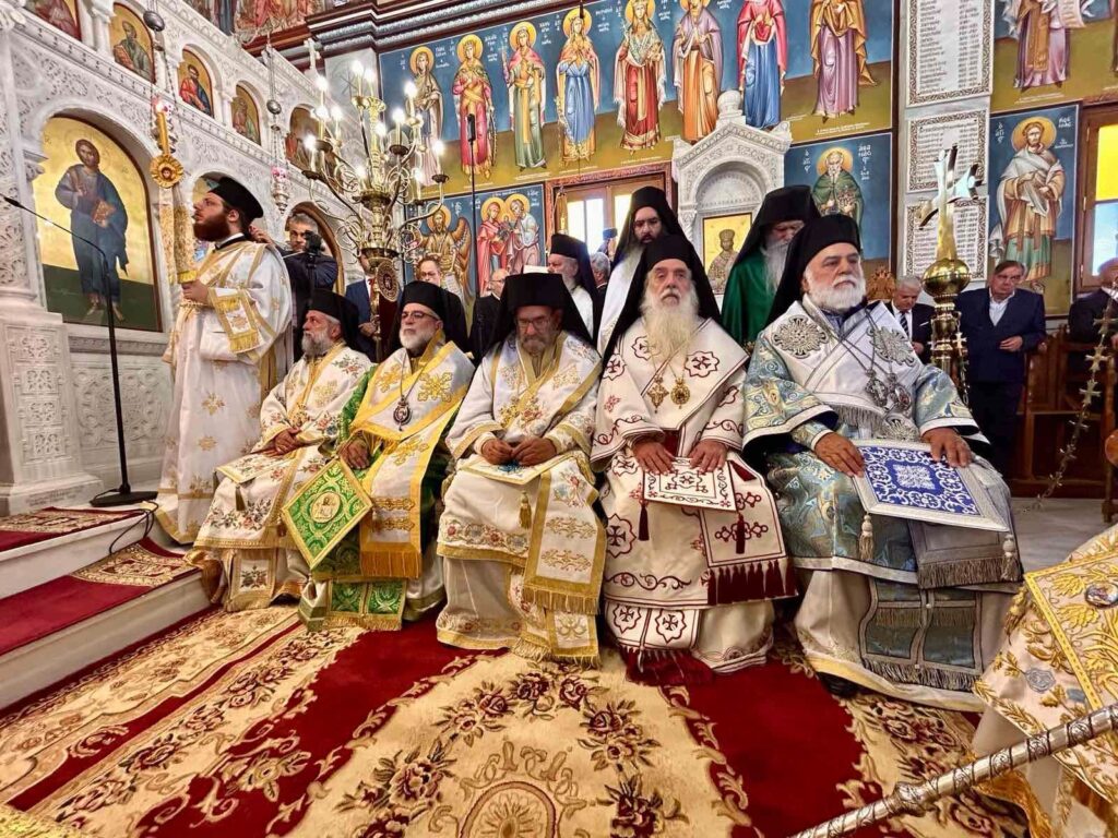 Ο Μητροπολίτης Σάμου στην Κάρπαθο