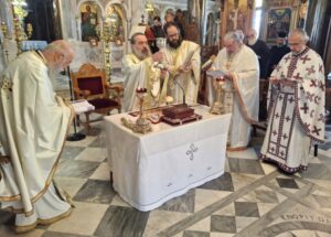 Ἡ 181η Ἐπέτειος τῶν Ἐγκαινίων τοῦ Ἁγίου Μάρκου Βροντάδου Χίου 