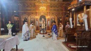 Κυριακή ΙΔ’ Ματθαίου στην Ι. Μ. Αιτωλοακαρνανίας