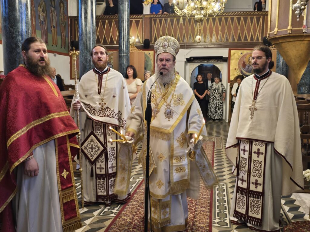 Κυριακή προ της Υψώσεως του Τιμίου Σταυρού στην Ι. Μ. Ιερισσού