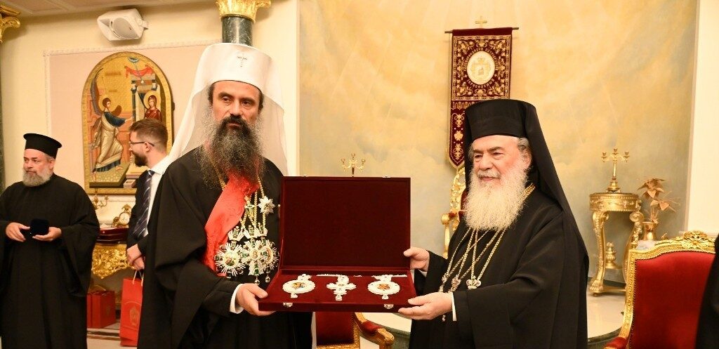 Επίσημη υποδοχή του Πατριάρχη Βουλγαρίας στο Πατριαρχείο Ιεροσολύμων