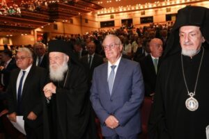 ΠτΔ και Αρχιεπίσκοπος στην εκδήλωση «Εν ενί πνεύματι» για την Ιερά Μονή Ξενοφώντος