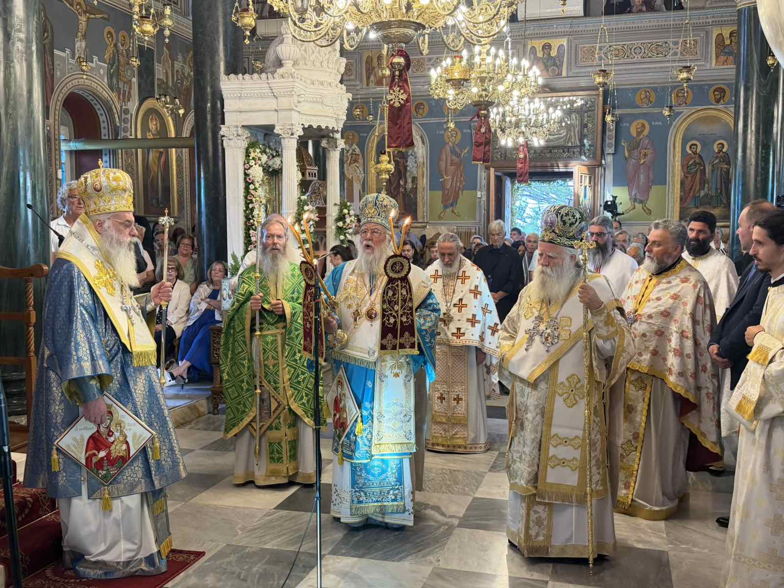 Τα Κύθηρα εόρτασαν την Παναγία Μυρτιδιώτισσα