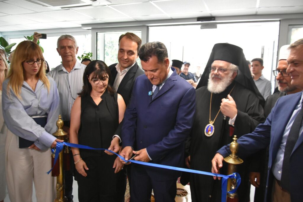 Ο Μητροπολίτης Διδυμοτείχου στα εγκαίνια του Κέντρου Υγείας Σουφλίου