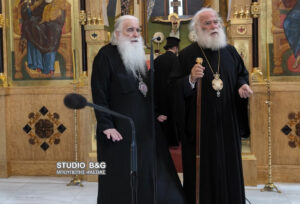 Στον Ι. Ναό Αγίου Λουκά του Ιατρού στο Ναύπλιο ο Πατριάρχης Αλεξανδρείας