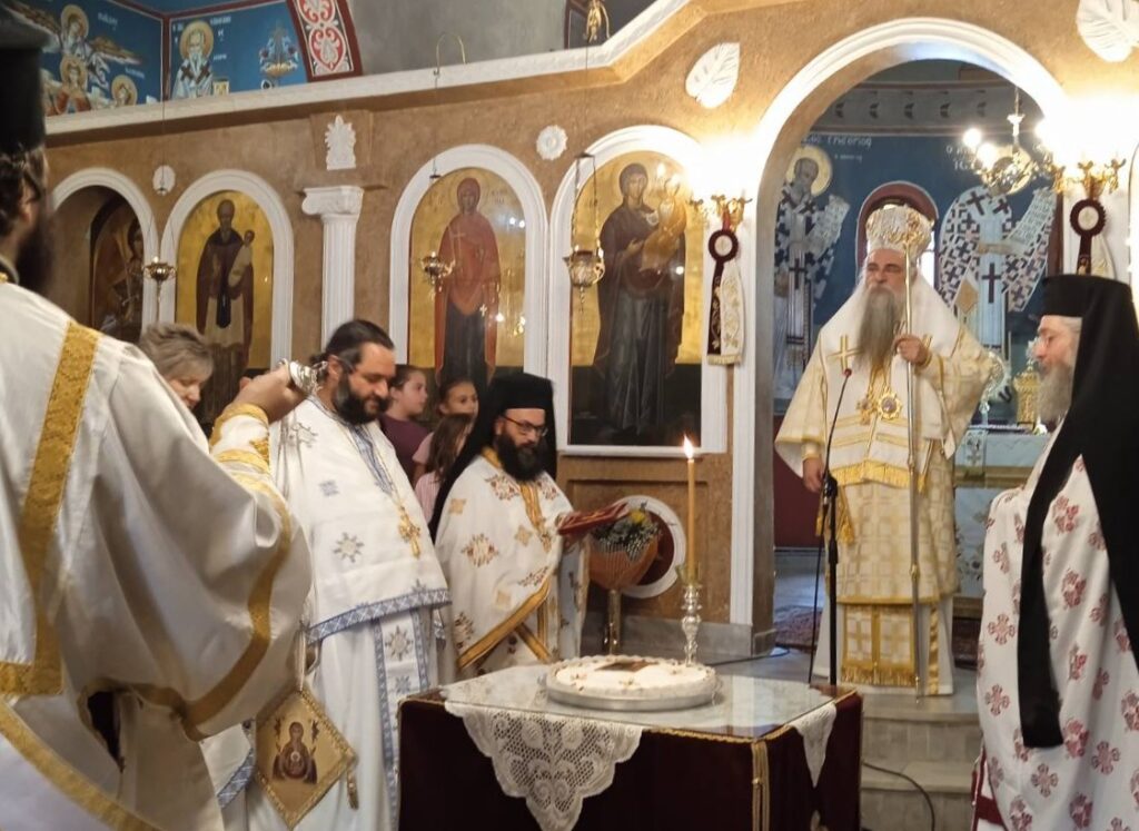 Ο εορτασμός της Αγίας Ευφημίας στην Ι. Μητρόπολη Εδέσσης