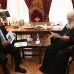 Συνάντηση του Αρχιεπισκόπου με τον Πρόεδρο του κόμματος ΝΙΚΗ