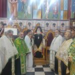Αρχιερατική Θ. Λειτουργία στην Ι. Μονή Παναγίας Πραθίου και Εσπερινός του Αγίου Ευστάθιου στο Καρτέρι