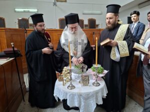 Αγιασμός για τη νέα Δικαστική Χρονιά και Εσπερινός της Παναγίας Μυρτιδιώτισσας στην Κόρινθο