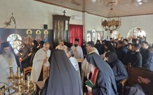 Εκδημία Μονάχης Γαληνής της Ιεράς Μονής Κοιμήσεως της Θεοτόκου Λεχώβης