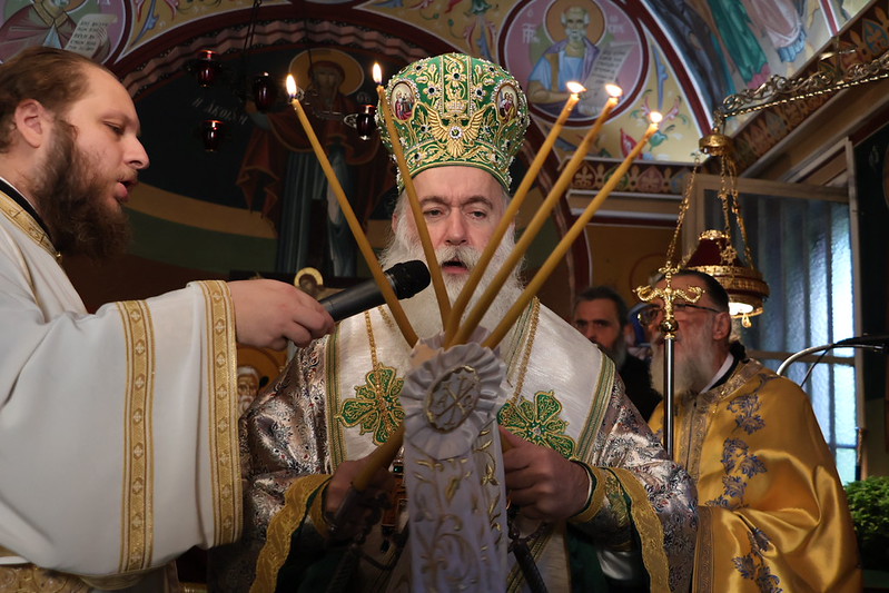 Η μνήμη του Αγίου Κυριακού του Αναχωρητού και Υμνογράφου στην Ι. Μ. Κορίνθου