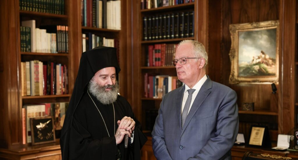 Στον Πρόεδρο της Δημοκρατίας ο Αρχιεπίσκοπος Αυστραλίας Μακάριος