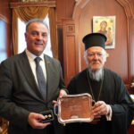 Ο Αναπληρωτής Δήμαρχος του Μητροπολιτικού Δήμου της Πόλεως Nuri Aslan στο Φανάρι