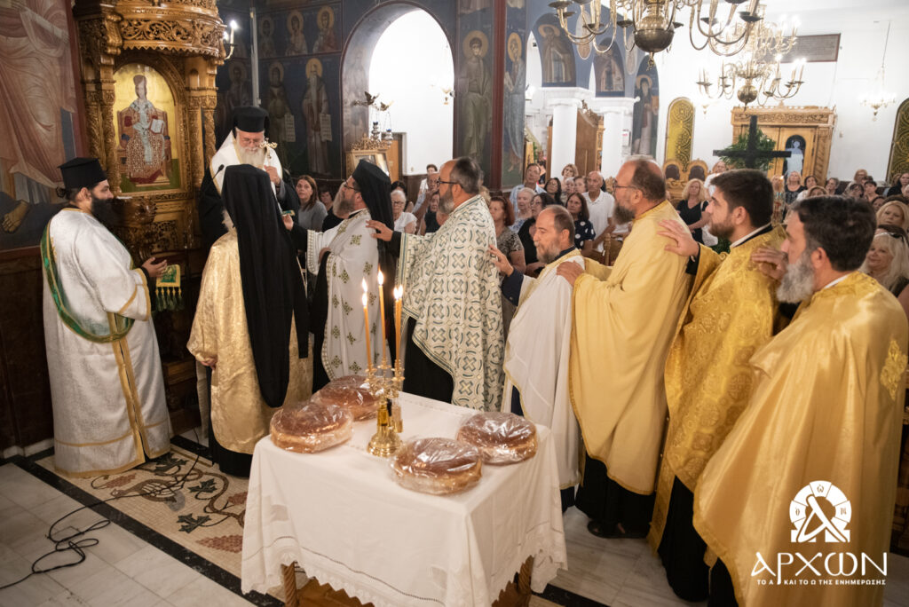Ο Πανηγυρικός Εσπερινός της Υψώσεως του Τιμίου Σταυρού στα Άνω Λιόσια