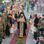 Λαμπρή υποδοχή της Χειρός του Αγίου Νεκταρίου στον Ι. Ναό Αγίου Παντελεήμονος Κρυονερίου