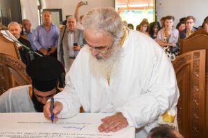 Εγκαίνια Ναού από τον Μητροπολίτη Πρεβέζης