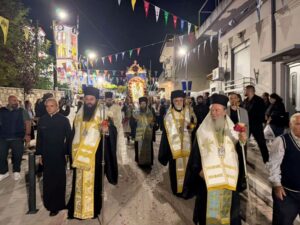 Ο εορτασμός της Μεταστάσεως του Αγίου Ιωάννου του Θεολόγου στο Μαντούδι