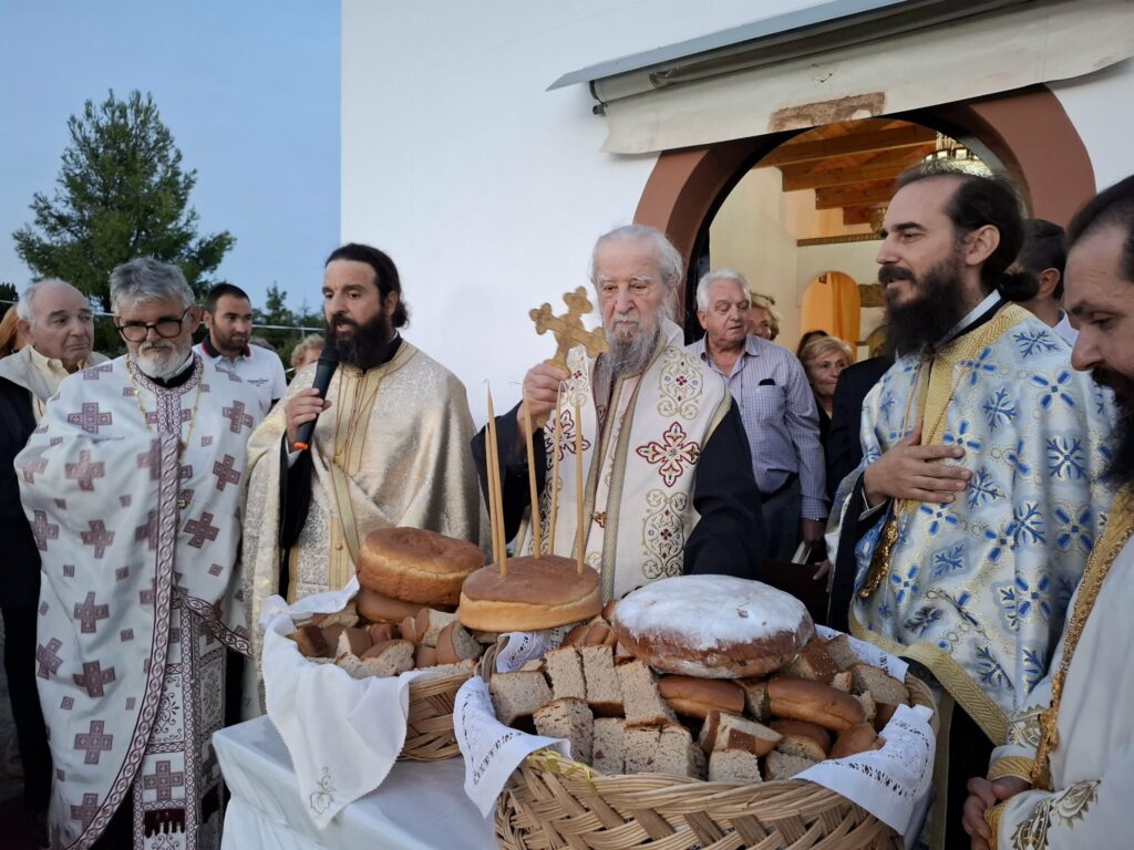 Πανηγυρικός Εσπερινός στον Άγιο Ευστάθιο Καλημεριάνων – Κύμης