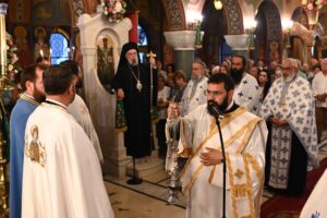 Ο Εσπερινός της Παναγίας της Μυρτιδιωτίσσης στην Πύλο