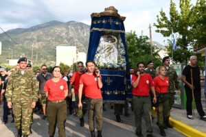 Η Καλαμάτα υποδέχθηκε την Παναγία τη Δημιοβίτισσα