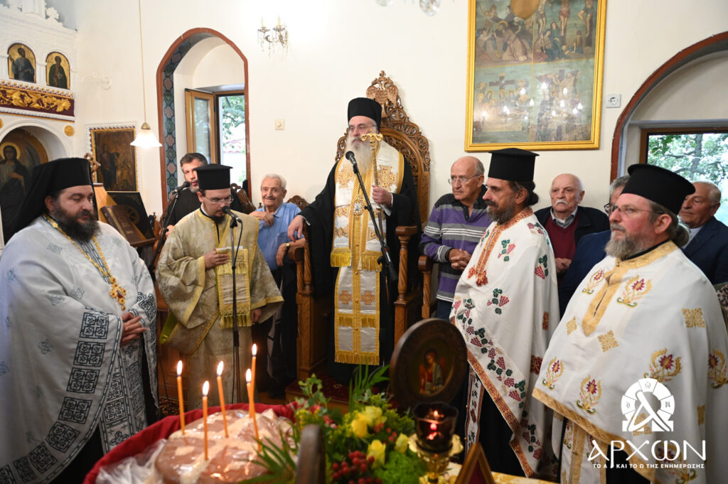 Αρχιερατικός Εσπερινός της Συλλήψεως του Τιμίου Προδρόμου στην Ι. Μητρόπολη Μαντινείας