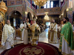 Στην ενορία του Αγίου Γερασίμου Βόλου ο Μητροπολίτης Δημητριάδος