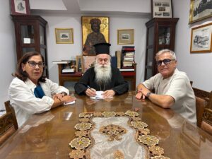 Υπογραφή Προγραμματικής Σύμβασης για τη συντήρηση τοιχογραφιών Ναού της Ι. Μ. Κορίνθου
