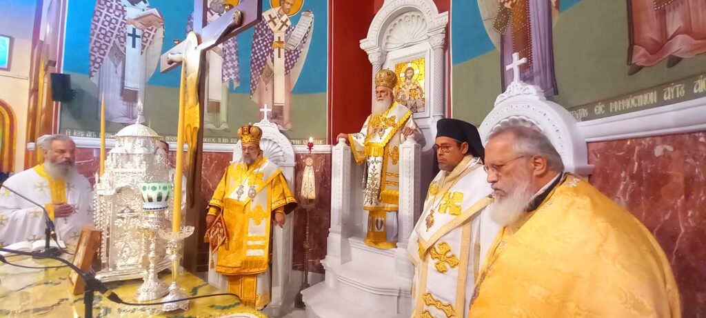 Λαμπρά τα ονομαστήρια του Μητροπολίτη Λήμνου Ιεροθέου