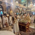 Αρχιερατική Θεία Λειτουργία ενώπιον της Τιμίας Κάρας του Οσίου Δαυίδ