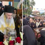 Η Χρυσή Αλμωπίας υποδέχθηκε την Αγία της