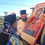 Αντίγραφο της Παναγίας Πορταΐτισσας στον Ι. Ν. Αγίας Βαρβάρας Αγρινίου