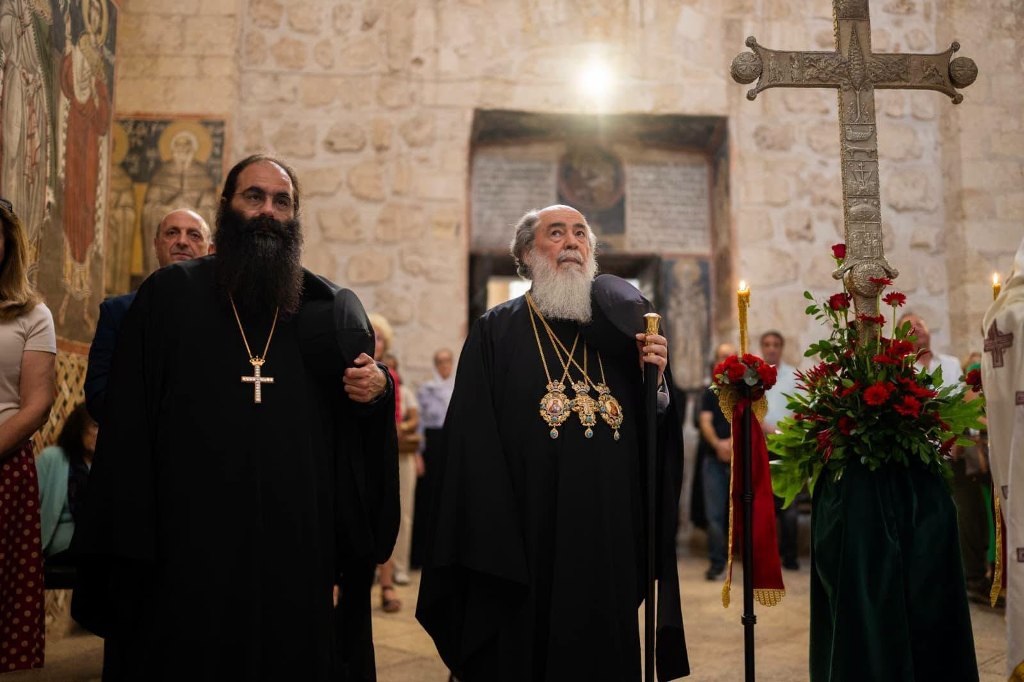 Η εορτή της Υψώσεως του Τιμίου Σταυρού στα Ιεροσόλυμα