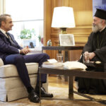 Συνάντηση του Πρωθυπουργού Κυριάκου Μητσοτάκη με τον Αρχιεπίσκοπο Αυστραλίας