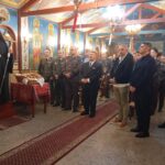 Ο Μητροπολίτης Ιλίου στο 306 Εργοστάσιο Βάσης Τηλεπικοινωνιών