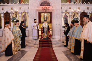 Ο εορτασμός της Αγίας Σκέπης και της Εθνικής Επετείου του «ΟΧΙ» στην Ι. Μ. Κορίνθου