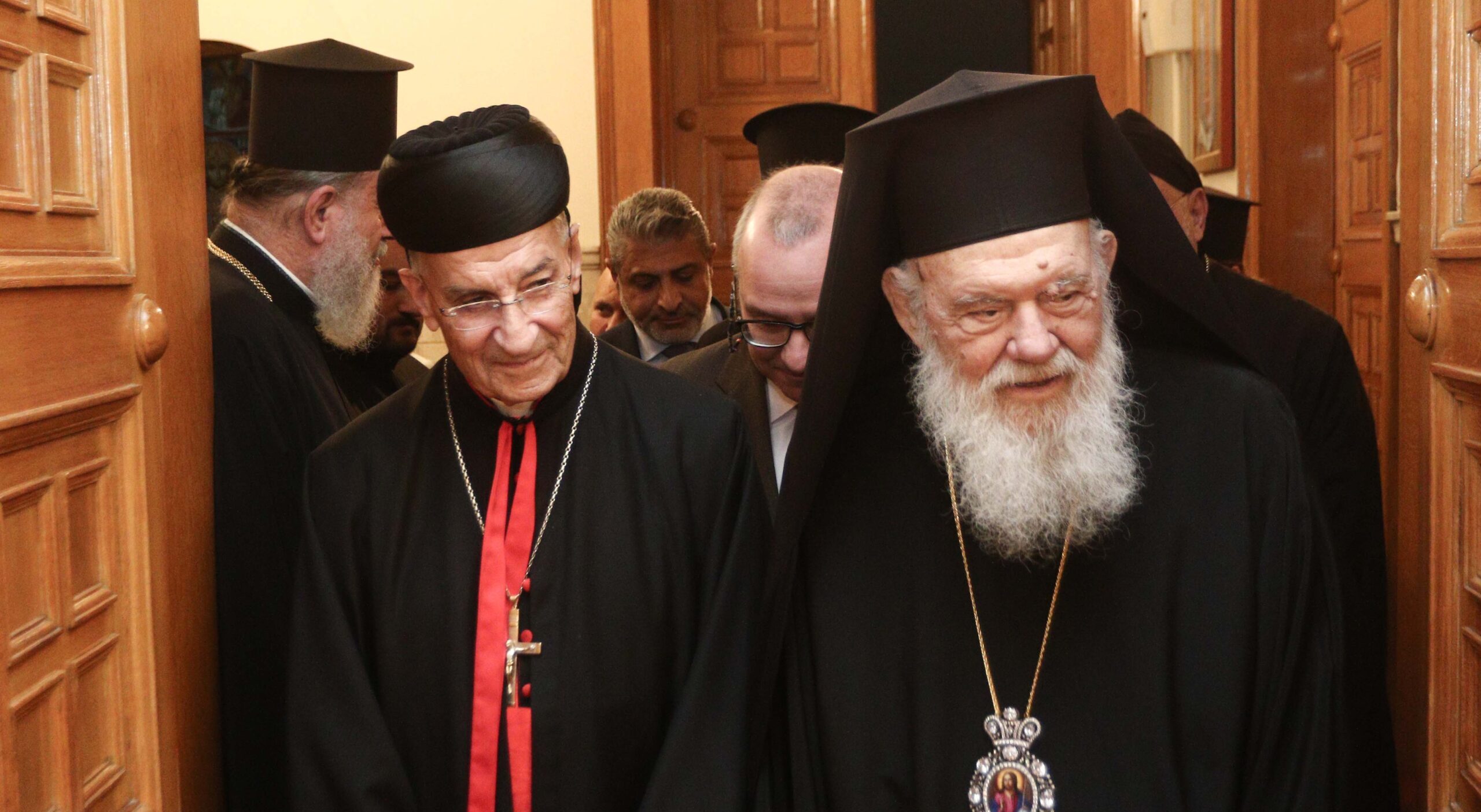 Επίσκεψη του Μαρωνίτη Πατριάρχη Αντιοχείας στον Αρχιεπίσκοπο