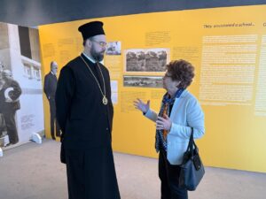 Ο Επίσκοπος Ανδίδων Ισίδωρος στο Κολλέγιο Αθηνών