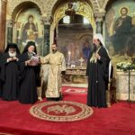 Ἀντιφώνησις τοῦ Οἰκ. Πατριάρχη στήν Πολυαρχιερατικήν Θ. Λειτουργία στό Νιέφσκυ