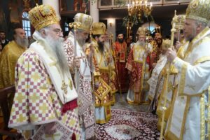 Αρχιερατικό Συλλείτουργο για την εορτή της Αγίας Χρυσής στην Έδεσσα