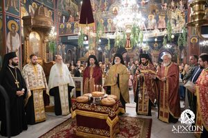 Πανηγυρικός Εσπερινός στον Ι.Ν. Αγίου Δημητρίου Πετρουπόλεως