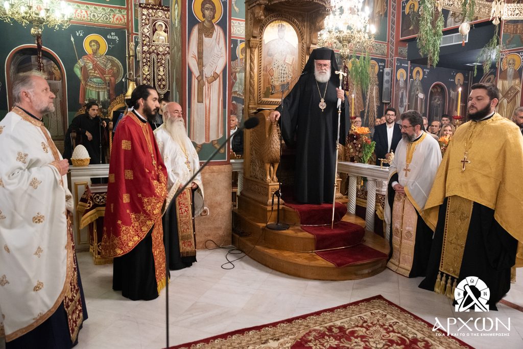 Μεθέορτος Εσπερινός στον Ι.Ν. Αγίου Δημητρίου Πετρουπόλεως