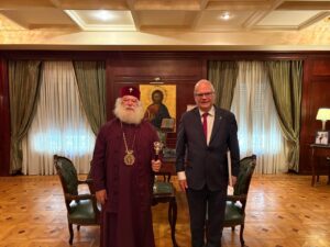 Ο Πρέσβης της Σουηδίας στο Πατριαρχείο Αλεξανδρείας