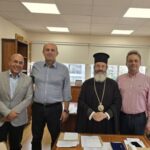 Συνάντηση Αναπληρωτή Δ/ντη Μέσης Εκπαίδευσης με τον Επίσκοπο Μεσαορίας για το πρόγραμμα «Μαθητικές Θρησκευτικές Περιηγήσεις»